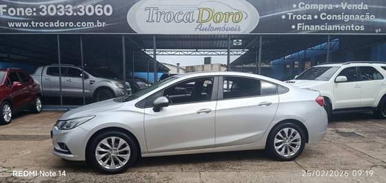 CHEVROLET CRUZE 1.4 TURBO LT 16V FLEX 4P AUTOMÁTICO
